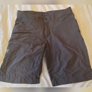 Grey Arcteryx Hiking Shorts